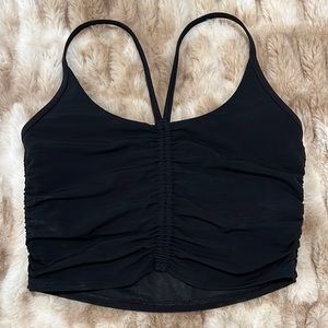 LORNA JANE UNIQUELY SPORT BLACK BRA / XS
